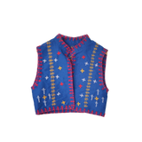 Itneg Vest - Royal Blue